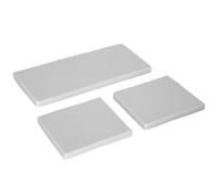 Kelvenix 3PCs Rattan Garden Seat Cushions Pads in Grey | Size: 0.6m2 Kelvenix Grey 0.6m2