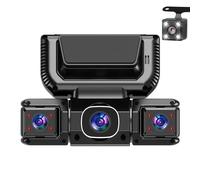 Kelvenix 4 Ch Dash Cam 5GHz WiFi Front Rear & Inside in Black Kelvenix Black