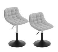 Kelvenix Adjustable Computer chair 2x Grey | Size: 0.6m2 Kelvenix Grey 0.6m2