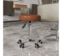 Kelvenix brown Working Beautician Stool Adjustable Height | Size: 0.6m2 Kelvenix Brown 0.6m2