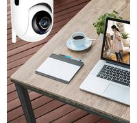 Kelvenix Camera Wireless WiFi Indoor Smart Home Security IR Cam in White Kelvenix White