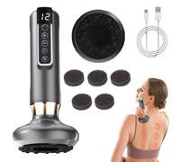 Kelvenix Electric Cupping Therapy Set Suction Cup Body Scraping Massage in Dark Grey Kelvenix Dark Grey
