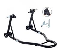 Kelvenix For Most DIY Tasks Motorcycle Extra Heavy Duty Rear Paddock Stand in Black Kelvenix Black