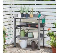 Kelvenix Garden Potting Bench Table grey | Size: 0.6m2 Kelvenix Grey 0.6m2