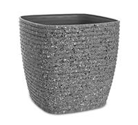 Kelvenix Grey Sandstone Plant Pots Set of 3 Indoor Kelvenix Grey