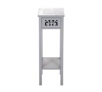 Kelvenix grey Small Side Table, French Style Nightstand | Size: 0.6m2 Kelvenix Grey 0.6m2
