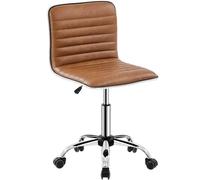 Kelvenix Home Office Chair PU Leather in Brown | Size: 0.6m2 Kelvenix Brown 0.6m2