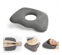 Kelvenix LARGE Donut Cushion Inflatable Medical Ring Seat in Light Grey | Size: 100 cm x 190 cm Kelvenix Light Grey 100 cm x 190 cm