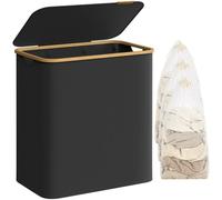 Kelvenix Laundry Basket with Lid, 150 L Ink Black | Size: 0.6m2 Kelvenix Black 0.6m2