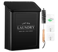 Kelvenix Magnetic Lint Bin for Laundry Room in Black | Size: 0.6m2 Kelvenix Black 0.6m2