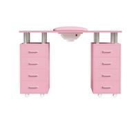 Kelvenix Pink Mobile Manicure Table Nail Station | Size: 750g Kelvenix Pink 750g
