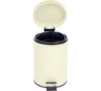 Kelvenix Small Cream 3LTR Stainless Steel Pedal Bin | Size: 0.6m2 Kelvenix Cream 0.6m2