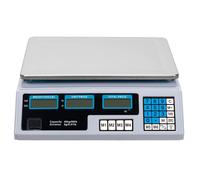 Kelvenix white 40 kg Digital Electronic Valuation Scale | Size: 0.6m2 Kelvenix White 0.6m2