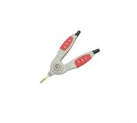 Kelvin Test Clip Constructed with Pure Copper Base and Gold Plating to Consistent Conductivity and Measurement Accuracy (Red)