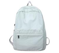 Kelvix Fashionable Harajuku Washed Pleated Daypack for Students Fits Laptops and Books Large Capacity Nylon Backpack School Bag