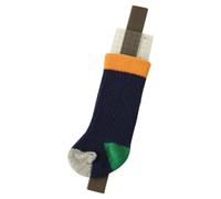 Kelvix Multicolor Tiny Sock Pen Pouches Notebook Pen Sleeve with Elastic for Students and Artists Classroom and Travel