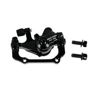 Kelvix Routine Repair Bike Disc Brake Unit with Cable Adjustment Knob, Aluminum Body, Black Finish for Service Use Tasks