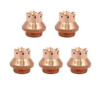 KEMAO 5Pcs 9-8258 Plasma Cutter Drag Shield Cup 120A Fit for Thermal Dynamics SL60/SL100 Plasma Cutting Torch Consumables
