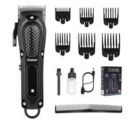 KEMEI 1071 Professional Cordless Hair Clippers for Men | Barber Clippers for Hair Cutting & Beard Trimmer Grooming Kit Rechargeable Hair Trimmer Gift for Men