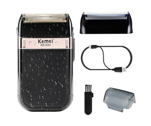 KEMEI 2024 Cordless Electric Rechargeable Foil Shaver for Men | Waterproof Razor Shaver,Trimmer Razors Blade Washable Grooming Razor Gift for Men