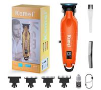 KEMEI 2293 Professional Hair/Beard Trimmer for Men, Orange