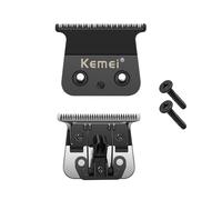KEMEI 2299 Professional Hair Clippers Replacement Blades, Powder Metallurgical Blade, T-Shape Hair Trimmer Blades, Sharp and Durable