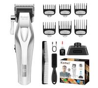 KEMEI KM-1798 Professional Hair Clipper for Men, Cordless Beard Trimmer, Barber Clippers with USB Rechargeable, Edgers, Fade Clipper, Gift for Men