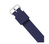 KemEng Fabric Replacement Watch Strap 14-22mm Nylon Watch Straps, Color 05-Silve, 18mm
