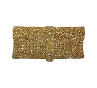 KemEng Gold Glitter Sparkle Glittery Sparkly, Soft Eyeglasses Bag Anti-Scratch Spectacles Sleeve Portable Eyewear Case Pu Leather Sunglasses Case