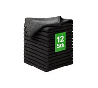 Kemes Cleaning Cloths, Microfibre Cloths, Cleaning Cloths Set of 12 for Dry and Wet Use - Microfibre Kitchen Towel Polishing Cloth Cleaning Cloth (12)