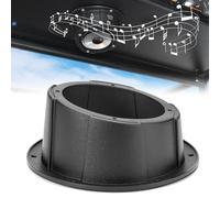KEMIMOTO 6.5 Inch Angled Speaker Enclosures Pod, 1PCS | Universal Speaker Pod for 6.5" Box, Compatible with UTVs, RVs, Cars, Boats, Trailers, Trunks for 9.56" Surface Mount, Black