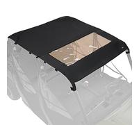 KEMIMOTO 6-Seat Canvas Roof Top Tint Waterproof Sunshade Soft Top Accessories for Polaris Ranger XP 1000/1000/900 Crew