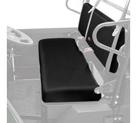 KEMIMOTO Front Bench Seat Cover Compatible with Kawasaki Mule PRO-FXT DXT FX DX 2015-2023 Replace OEM Part KAF080-039 Black Rear Seat Cover