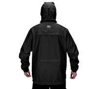 KEMIMOTO Men's Cycling Rain Jacket - 10,000mm Waterproof & 8,000g Breathable - Cycling Jacket with Upgraded 180° Rotating Hood, Double Storm Flap, Packable Rainwear for MTB, Road Cycling & Commuting
