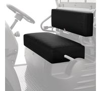 KEMIMOTO Mule Seat Cover Compatible with Kawasaki Mule 3000 3010 3020 4000 4010 2001-2023 2025 UTV Bench Seat Cover Set Anti-Scratch Full Protection Black