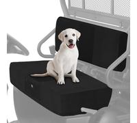 KEMIMOTO Mule Seat Cover Compatible with Kawasaki Mule 600 610 2005-2016 Mule SX 2017-2023 Black UTV Bench Seat Cover for Dogs Cats Durable Fabric with UV PVC Coating Water-Resistant Accessories Parts