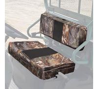 KEMIMOTO Mule Seat Cover Compatible with Kawasaki Mule 600/610 (2005-2016) & Mule SX (2017-2023), Camo Water-Resistant UTV Bench Seat Cover for Dogs & Cats- Durable Fabric with UV PVC Coating
