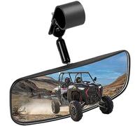 kemimoto UTV Rear View Mirror, kemimoto RZR Center Mirror for 1.75"-2" Roll Bar Mount Compatible with Polaris RZR 1000 XP Turbo PRO XP R Talon pioneer 1000 YXZ 1000 Teryx