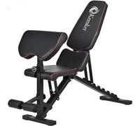 Kemket Adjustable Weight Bench for Full Body Workout, Foldable Flat/Incline/Decline Home Gym Exercise sit up Bench