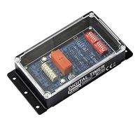 Kemo M113D Digital Timer Switch 12V/DC for Times between 1 and 2047 Seconds/Minutes with LED Indicators Controlled by external control pulses or automatically after power on