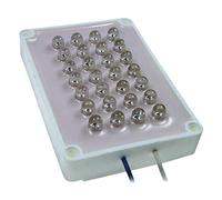 Kemo M120 Infrared Headlight for CCD Cameras 12-15 V/DC. For observation of house entrances and driveways, visibility of objects even in total darkness.