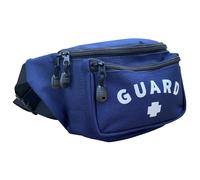 Kemp USA Lifeguard Hip Pack for First Aid or Guard Supplies, Fanny Pack for Waist, Navy Blue, One Size, Navy Blue