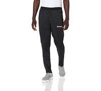 Kempa Boys Core 2.0 Poly Pants Kids Pants - Black/Dark Grey Melange, 116