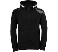 Kempa Boys Core 26 Hood Jacket Men Boys Hooded Jacket Training Jacket Sweatshirt Hoody Pullover with Hood Black