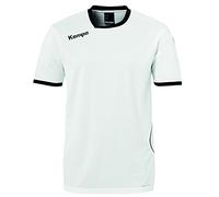 Kempa Boys Curve Jersey Kids Jersey - White/Black, 128