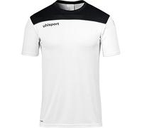 Kempa Children's Offense 23 T-Shirt, White/Black/Anthracite, 128