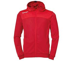 Kempa Emotion 2.0 Hooded Jacket Children's Hooded Jacket - Chili Red/ 128