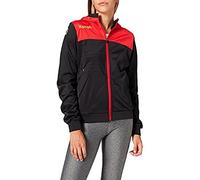 Kempa Emotion 2.0 Hooded Jacket Women's Jacket - Black/Red/Yellow, Small