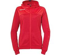 Kempa Emotion 2.0 hooded jacket Women's Jacket - chili red/red, S