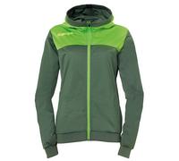 Kempa Emotion 2.0 Hooded Jacket Women's Hooded Jacket - Dragon Green/Hope Green, Large